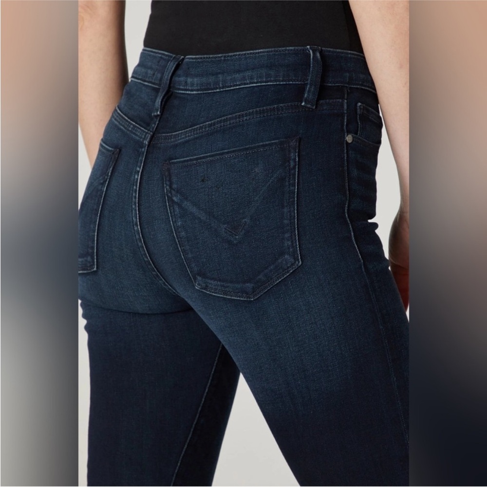 Hudson Nico Super Skinny High Rise Jeans in Blue. Size 31.